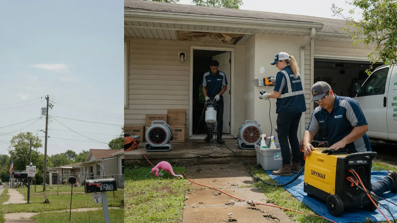 Storm Damage Water Removal in Sycamore, KS near me